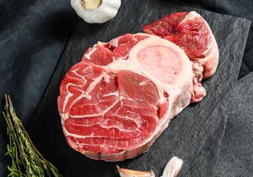 Premium Beef Black Angus Ossobuco Steak Farma koutsioftis Greece